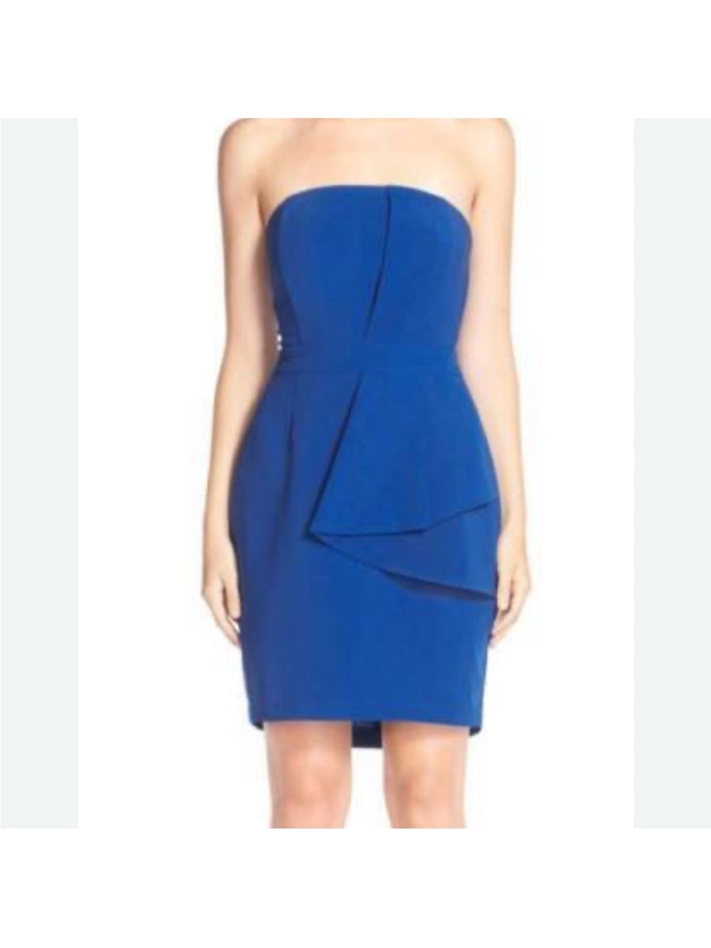 Adelyn Rae Korina strapless cocktail dress size S